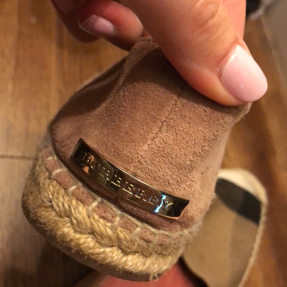 Burberry espadrilles. Size 40 - Picture 5 of 6